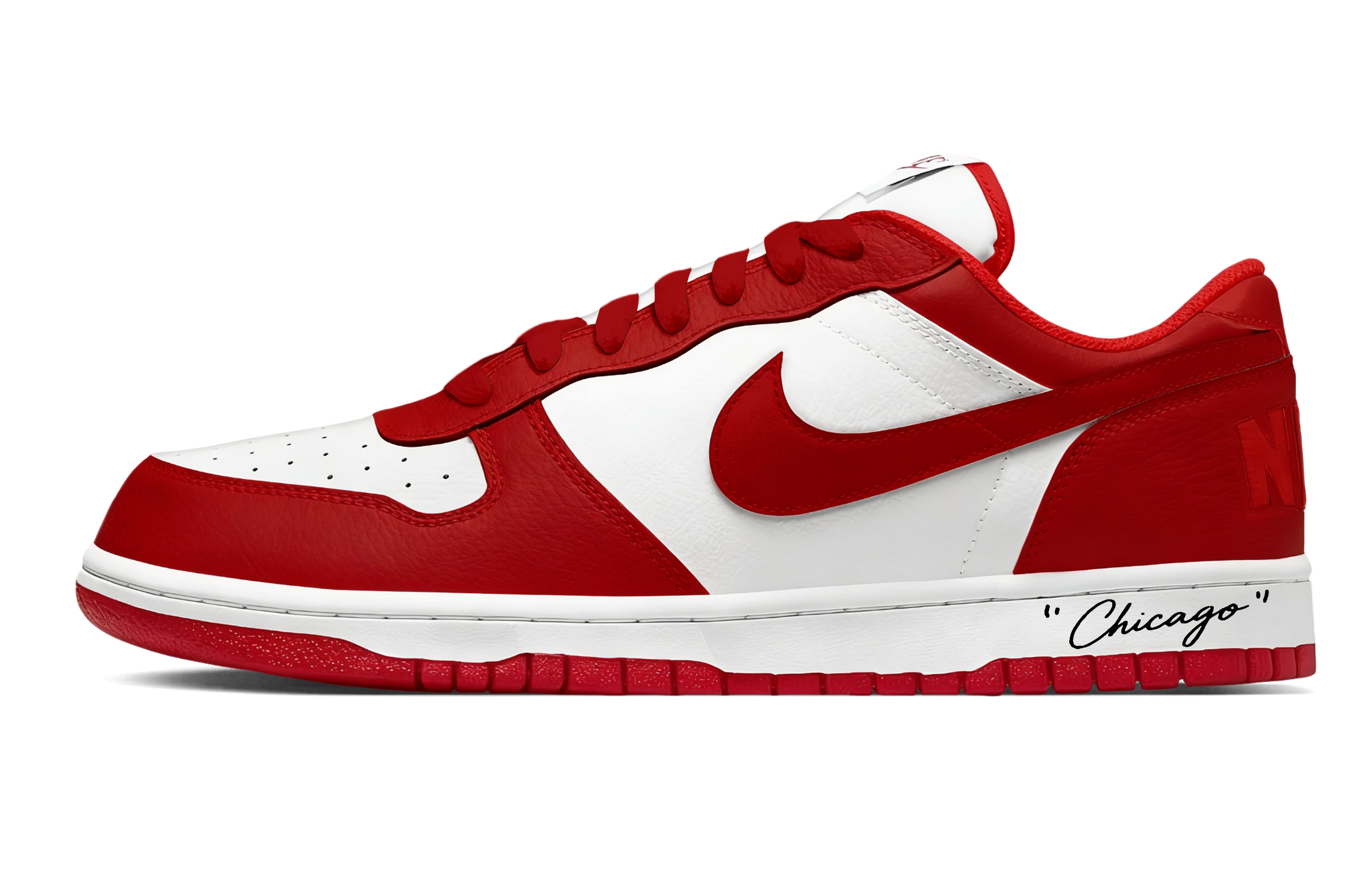 

Nike Кроссовки Big Vintage Hongyan Cushioning Coverage Low top Skateboard Shoes мужские красные