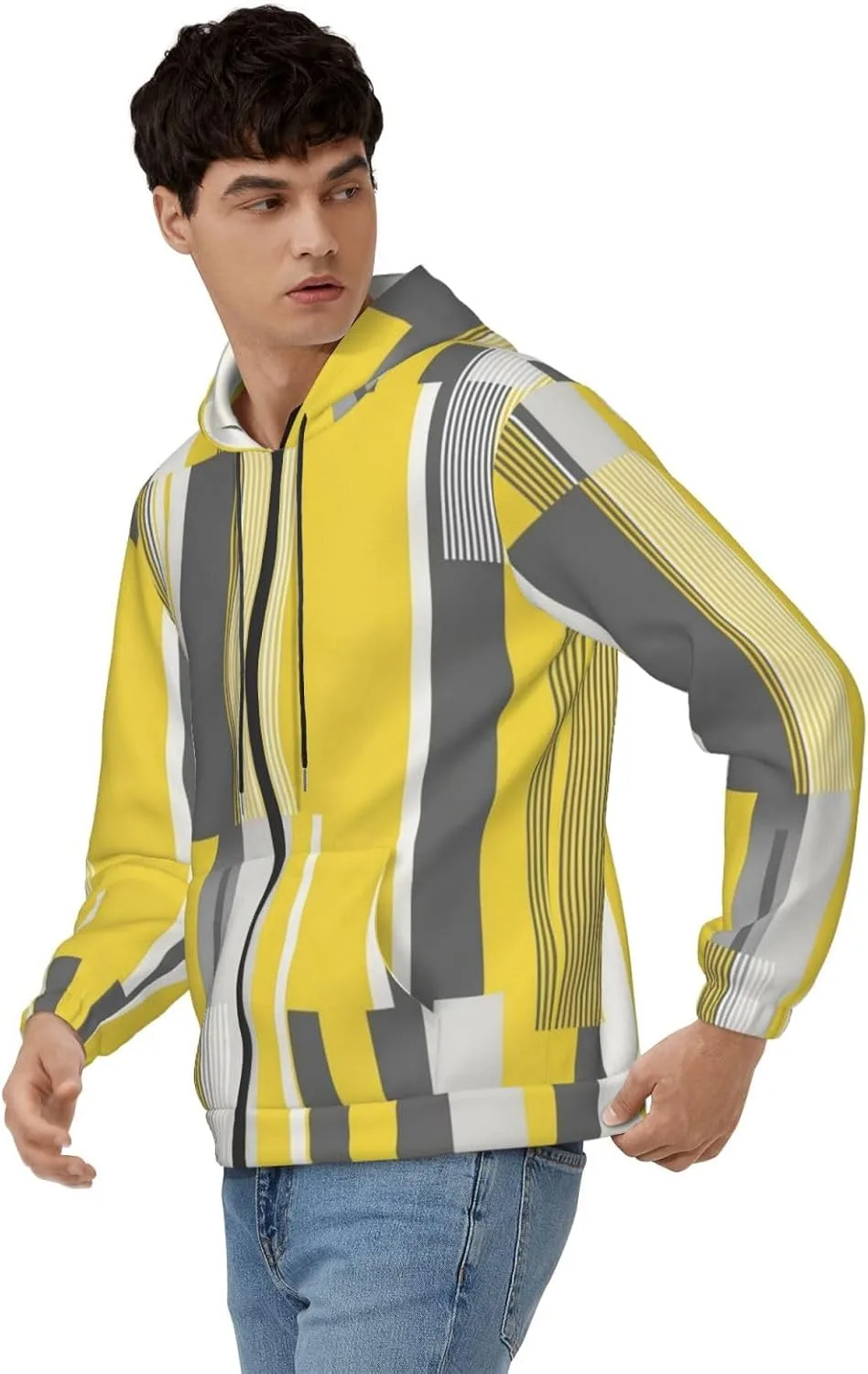 

Толстовка с капюшоном для мужчин Casual Full Zip Up KATVEESC