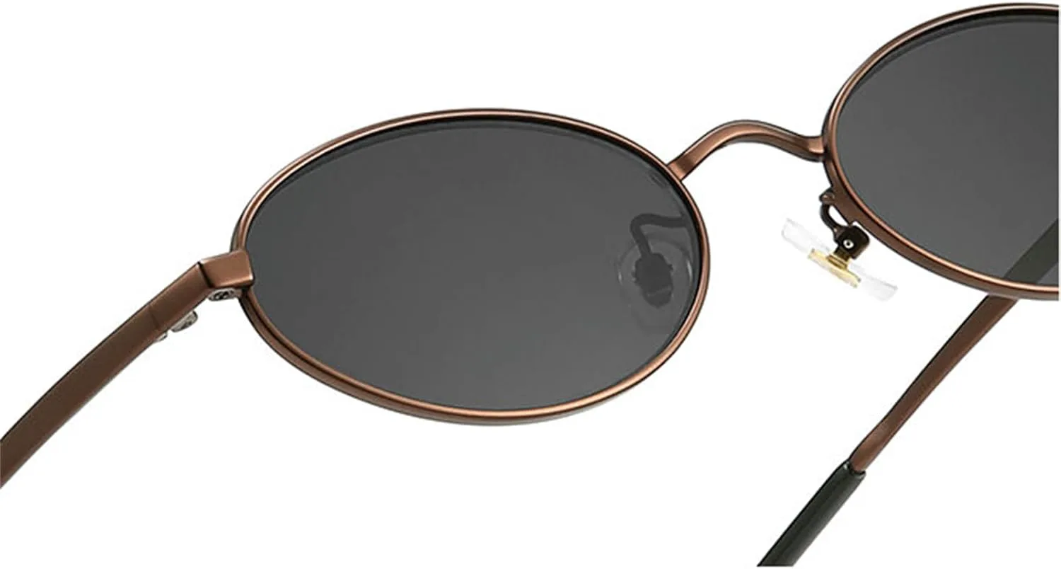 

Солнцезащитные очки Helena Retro Oval для женщин и мужчин в стиле 90-х, модные панк-очки, дизайнерские классические солнцезащитные очки с защитой UV400, C3