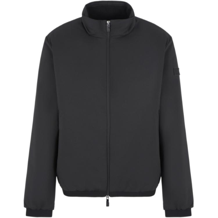 

EMPORIO ARMANI Пуховик EA7 FW24 мужской черный