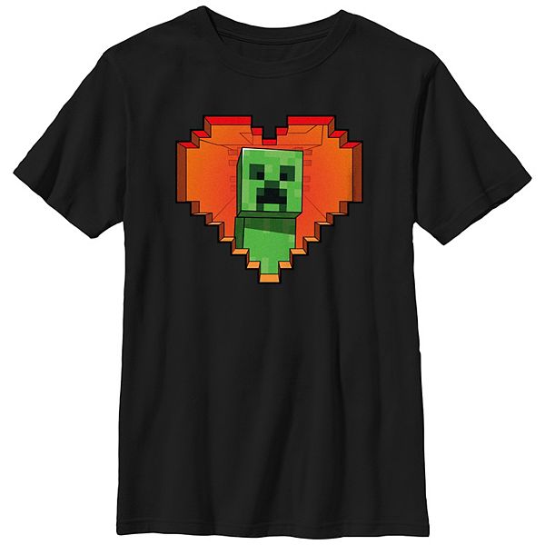 

Футболка с принтом Minecraft Creeper Valentine Husky для мальчиков Licensed Character