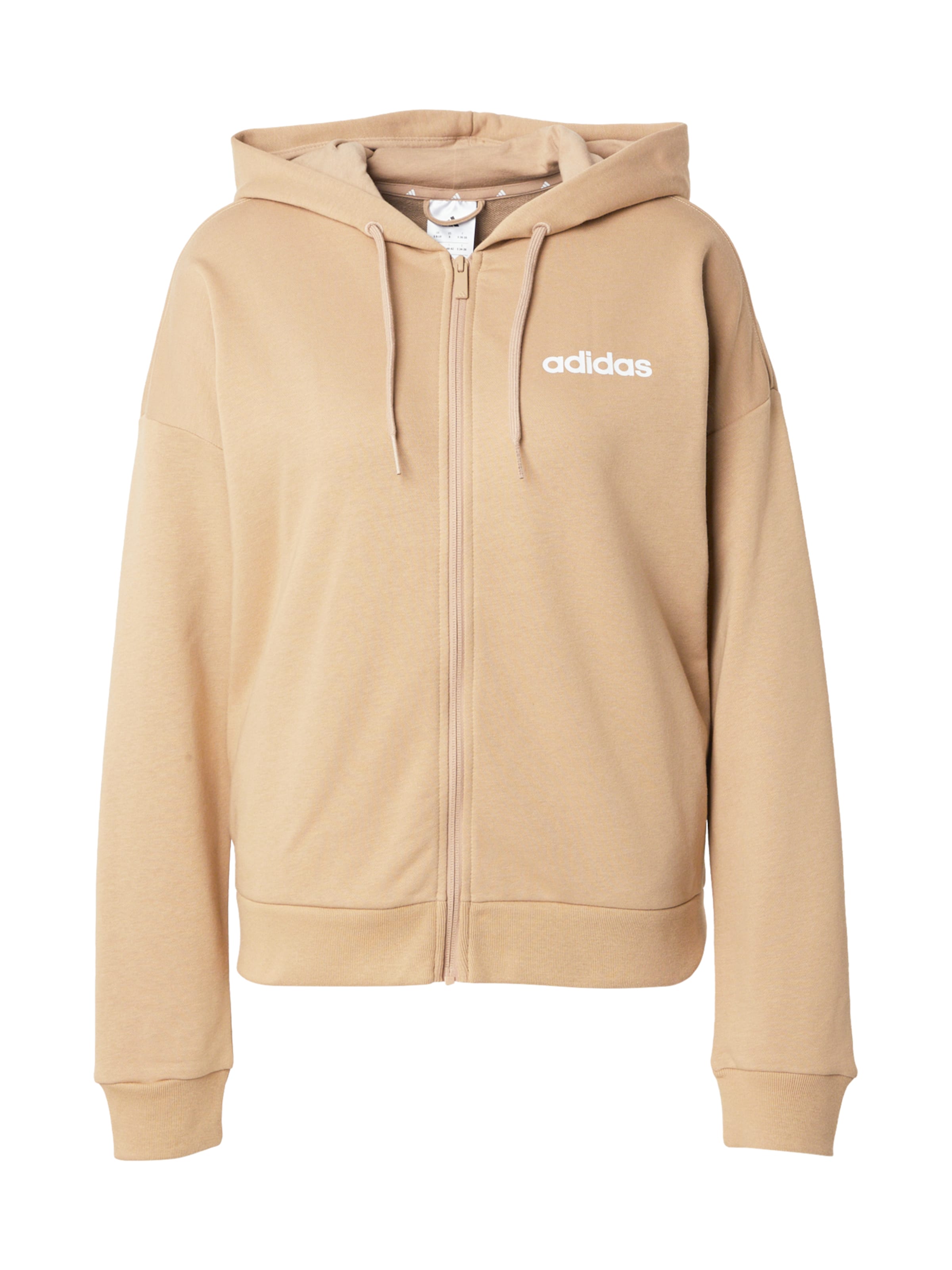 

Adidas Sportswear Худи на молнии в бежевом цвете, Бежевый, Adidas Sportswear Худи на молнии в бежевом цвете
