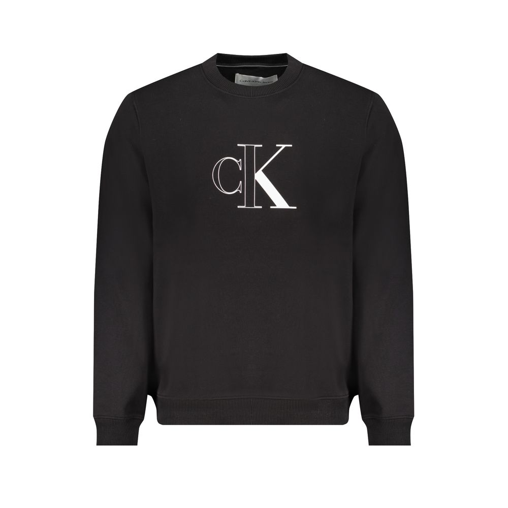

Черный хлопковый свитер Calvin Klein