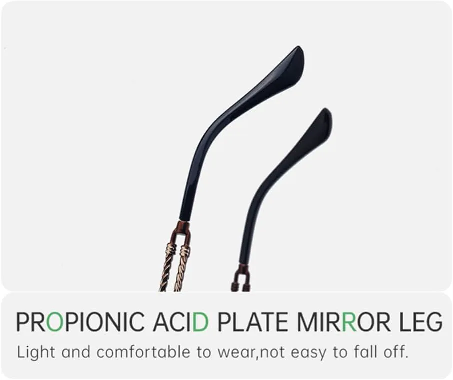 

Маленькие прямоугольные солнцезащитные очки без оправы для мужчин в винтажном панк-стиле, солнцезащитные очки без оправы, защита от УФ-излучения UV400 HDUBFY, 7