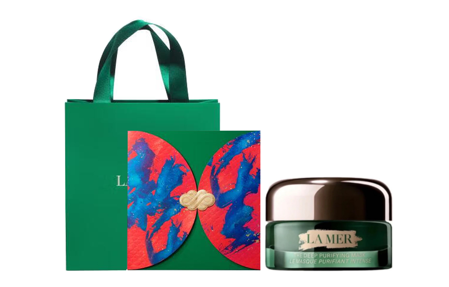 

LA MER HAILANZHIMI новогоднее лимитированное издание турмалиновые очищающая маска для лица 50мл