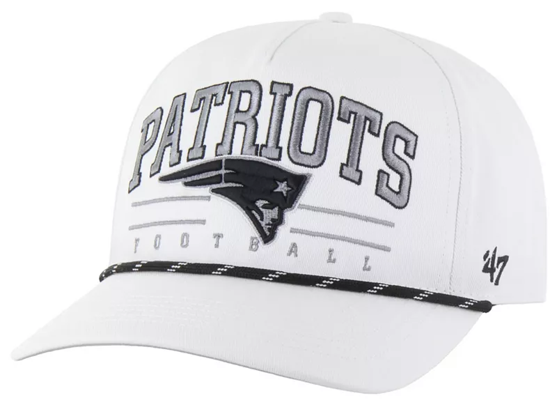 

Регулируемая кепка для взрослые New England Patriots Roscoe White Hitch '47