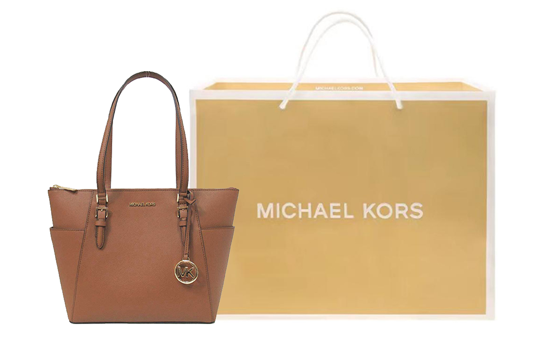 

MICHAEL KORS Кожаная сумка-шоппер Шарлотта