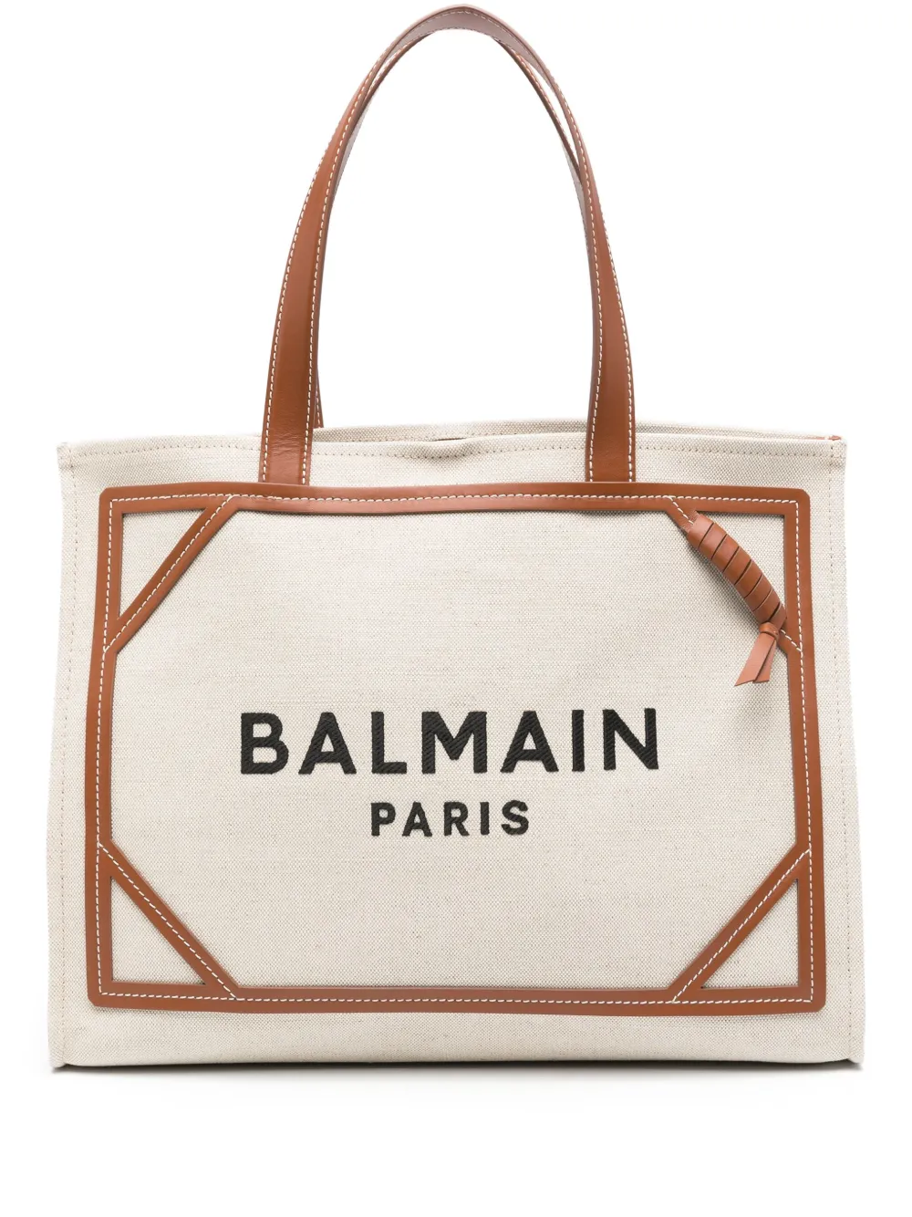 

Сумка-тоут B-Army с логотипом BALMAIN, нейтральный