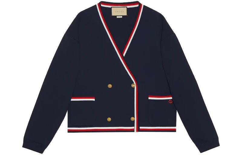 

Трикотаж женский темно-синий Gucci
