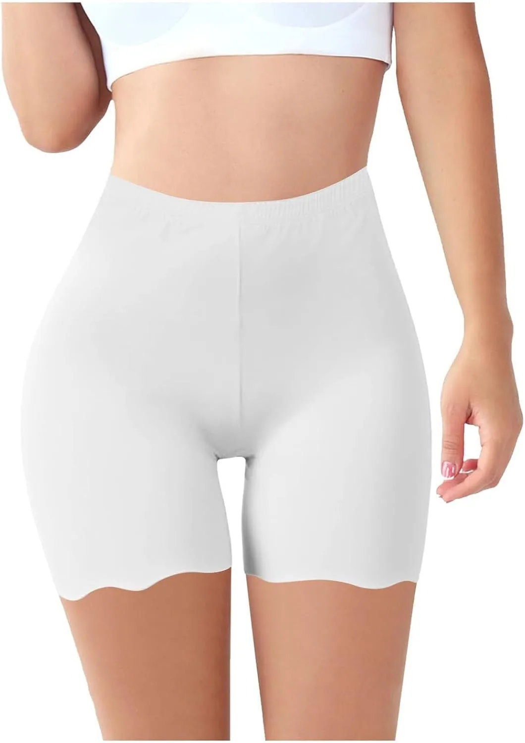 

Женские шорты Ice Silk для платьев — бесшовные с высокой талией HGps8w