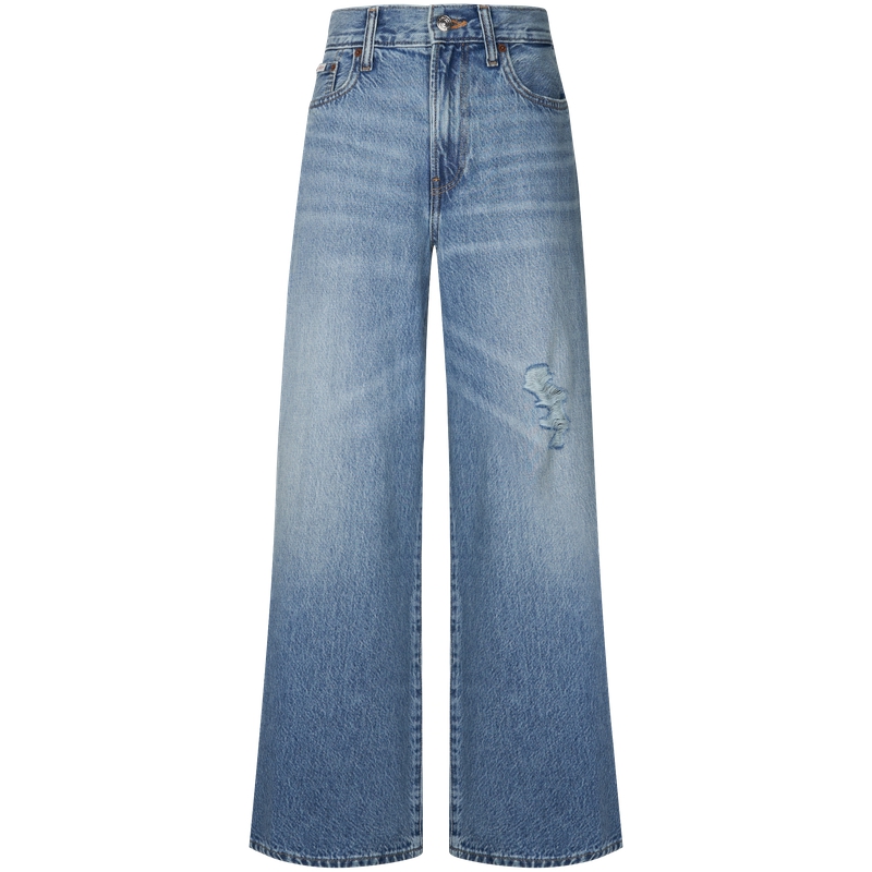 Calvin Klein Джинсы Women's 0LC деним светло-голубые — фото 3