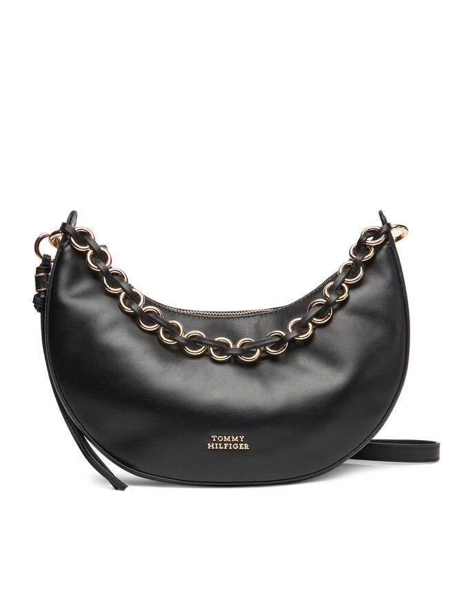 

Сумка Moon Leather Crossover AW0AW17467 Tommy Hilfiger, черный