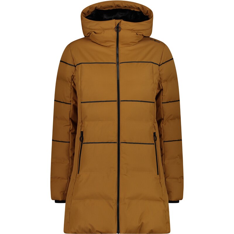 

Куртка женская парка с фиксированным капюшоном Cmp, цвет avena