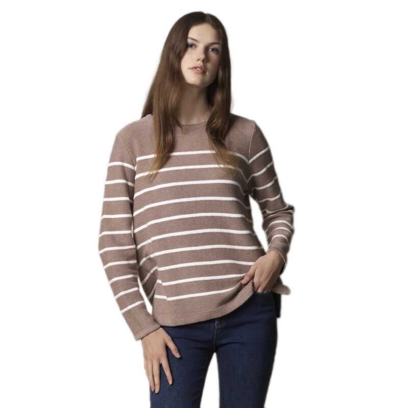 

Свитер Sea Ranch Francoise Round Neck, коричневый