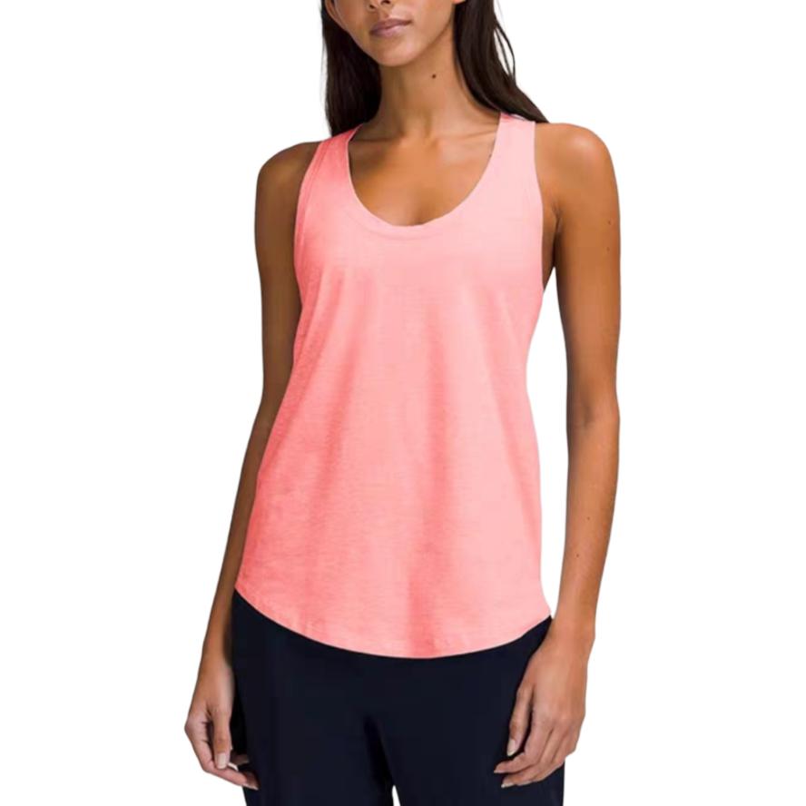 

Футболка Love без рукавов для спорта, женская, Others Lululemon, mixed raspberry/hrek