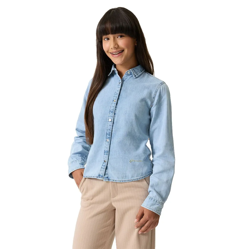 

Рубашка с длинным рукавом Garcia M262430, синий