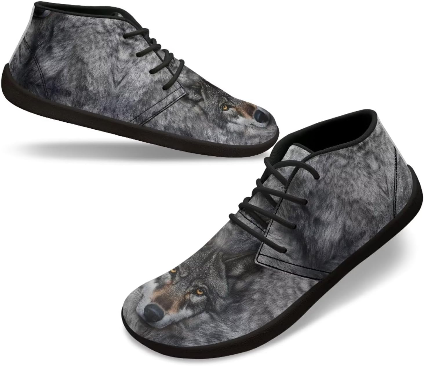 

Мужские кроссовки для ходьбы, походов, кемпинга с нулевым перепадом и противоскользящей подошвой Xixirimido, черный