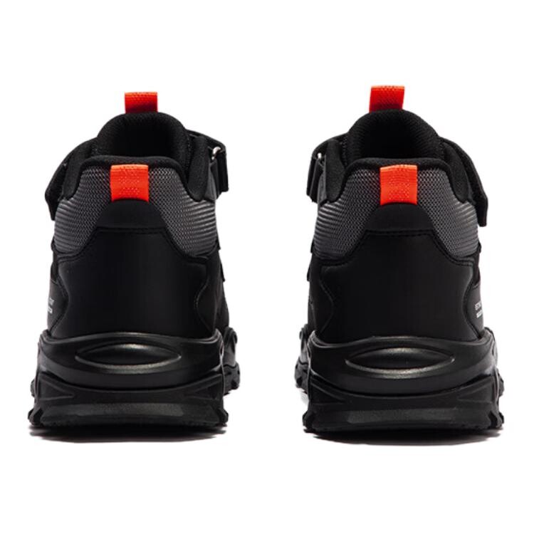 Кроссовки XTEP Kids Lifestyle Shoes GS High-top, черный/красный — фото 4