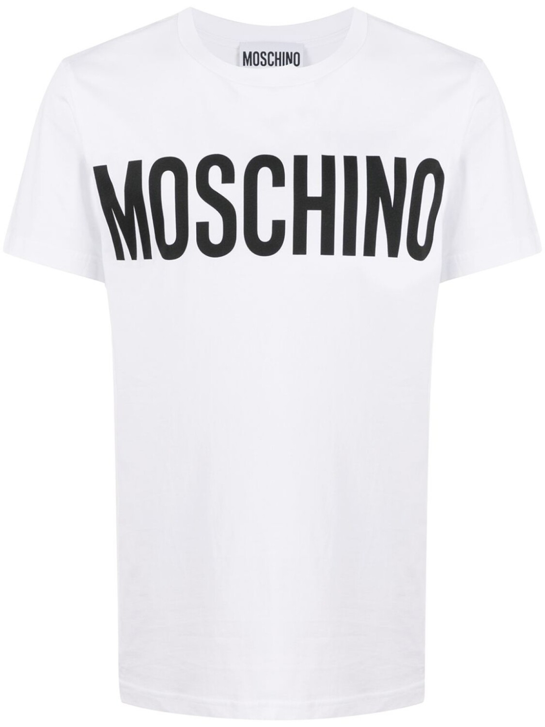 

Moschino футболка с логотипом, белый