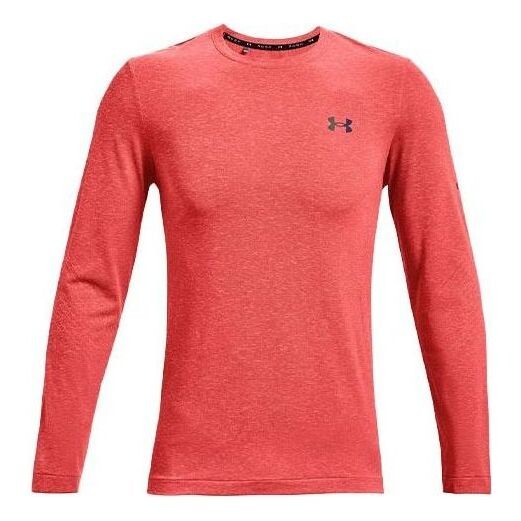 

Футболка rush seamless long sleeve t-shirt 'red' Under Armour, красный