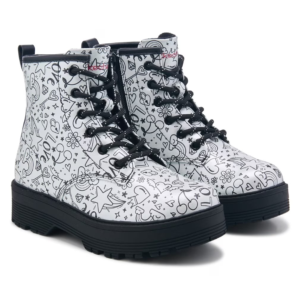 

Боевые ботинки Gravlen для маленьких/больших детей Skechers, серебряный