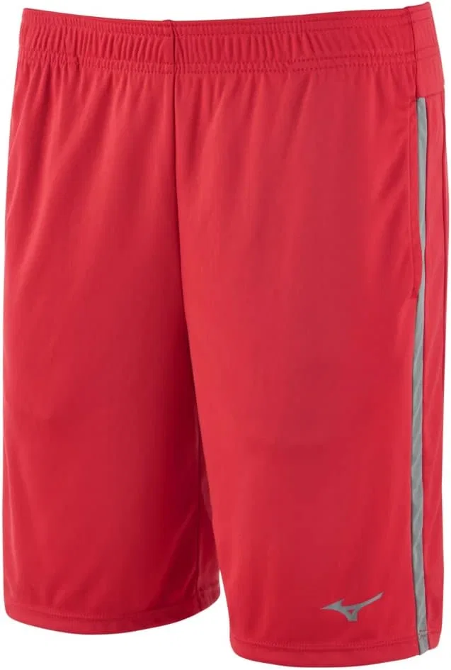 Детские шорты Mizuno Icon 6 дюймов, Red-Charcoal-Shadow