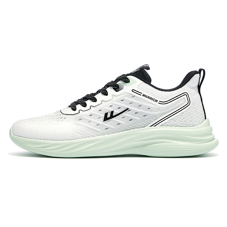 

Дышащие кроссовки для фитнес-тестов и экзаменов Height Increasing Rebound Low top для мужчин WARRIOR, белый зеленый