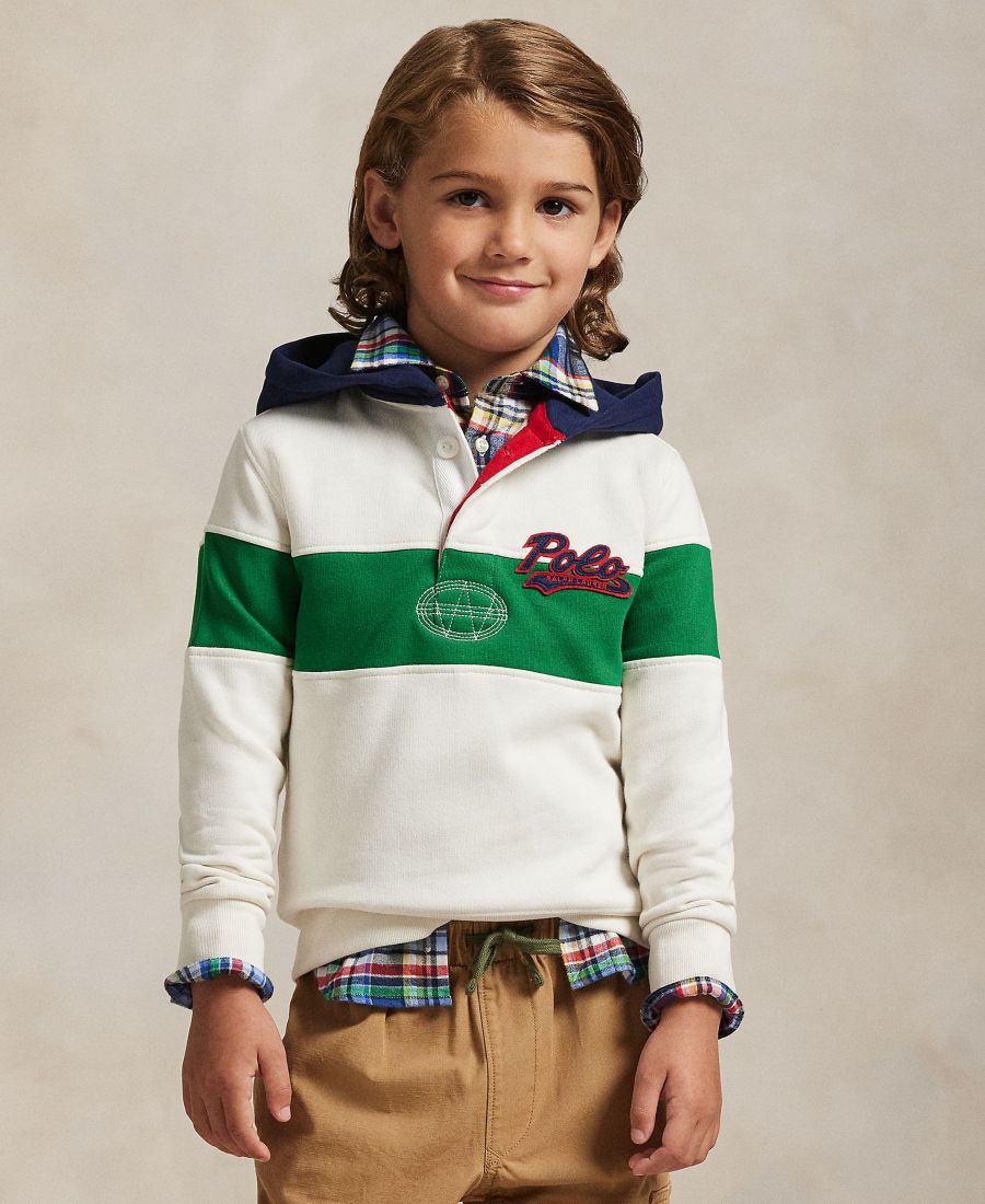 

Детская флисовая толстовка с логотипом для мальчиков и малышей Polo Ralph Lauren, Nevis multi