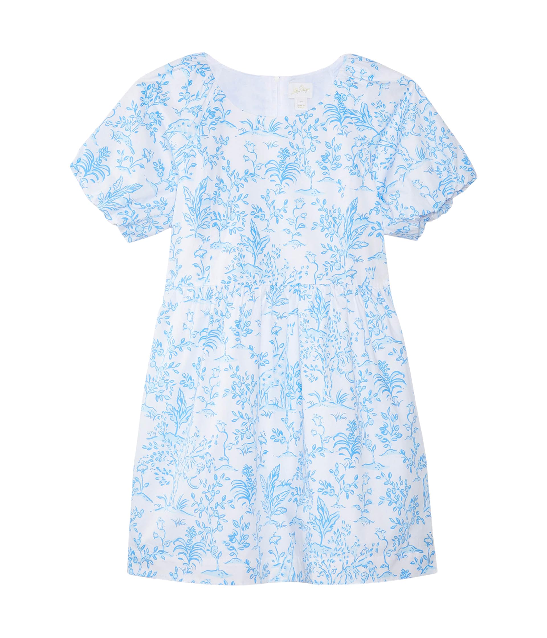 

Платье Lilly Pulitzer Kids Mini Knoxlie Dress, цвет Resort White Tall Tales