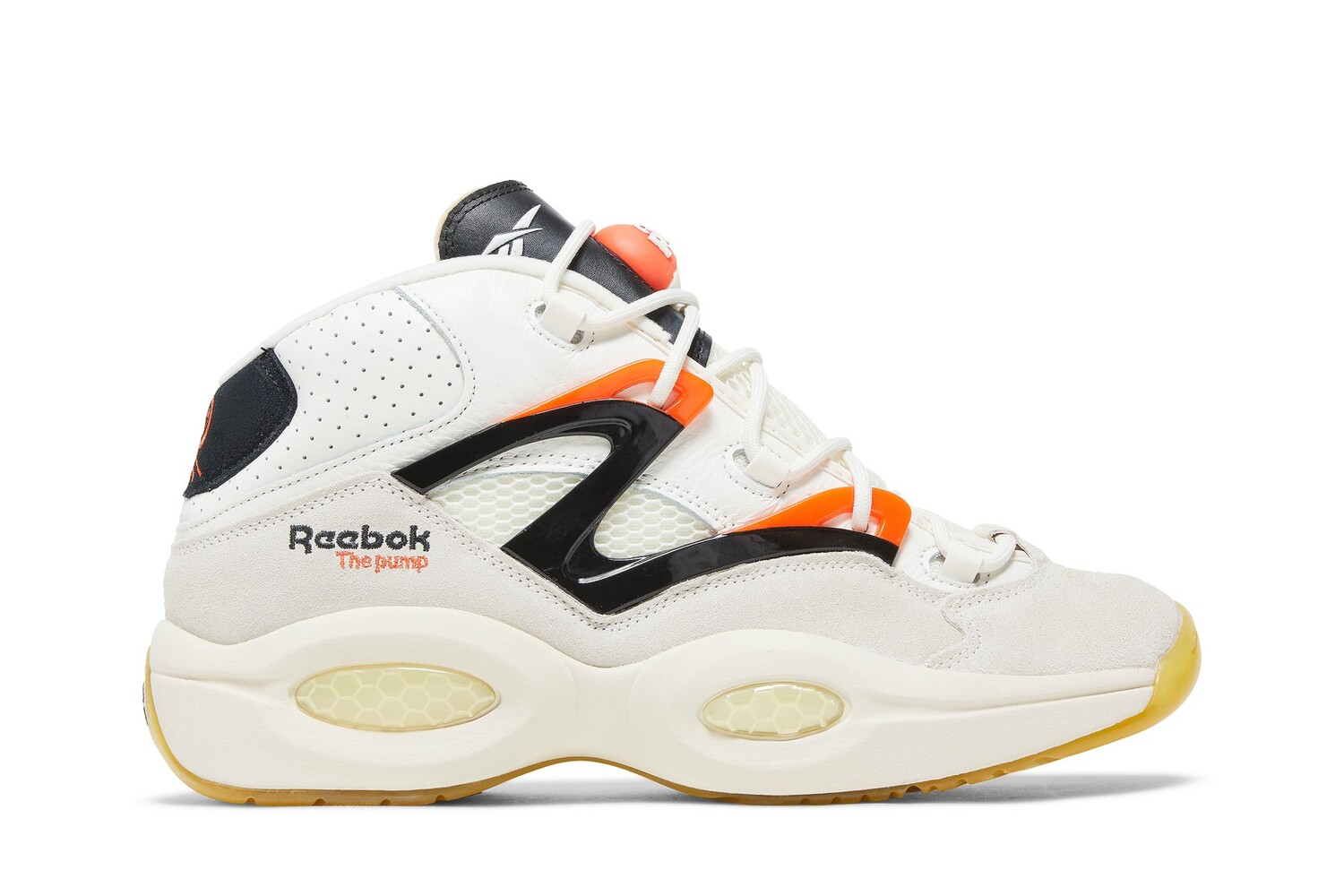 

Кроссовки Question Pump Reebok, белый
