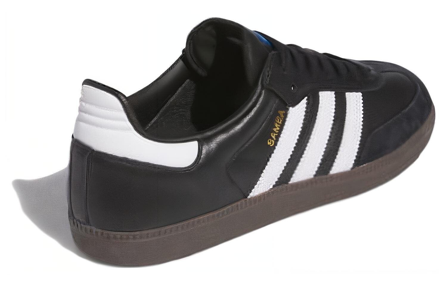 Мужские кроссовки для скейтбординга adidas originals Samba, Black/White — фото 3
