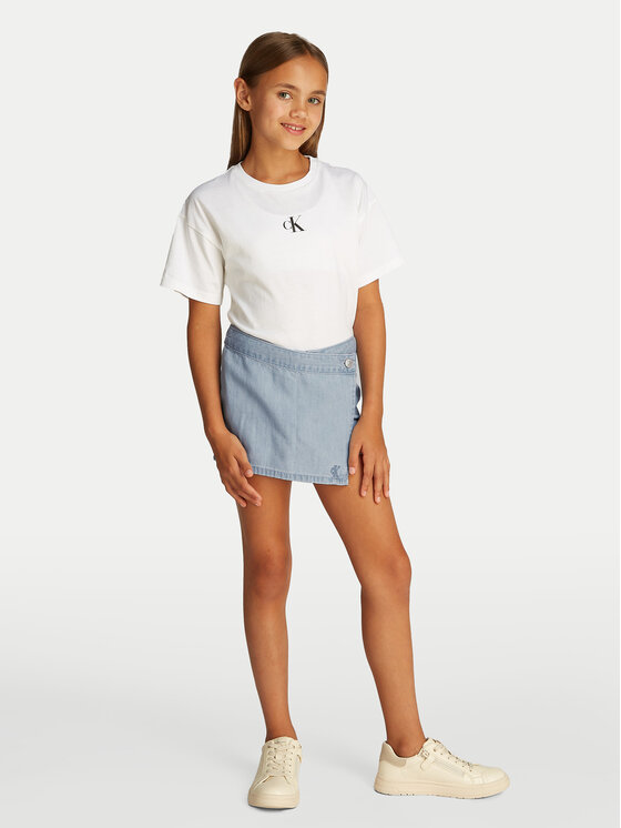 Юбки-Шорты стандартного кроя IG0IG02888 Calvin Klein Jeans, синий — фото 2
