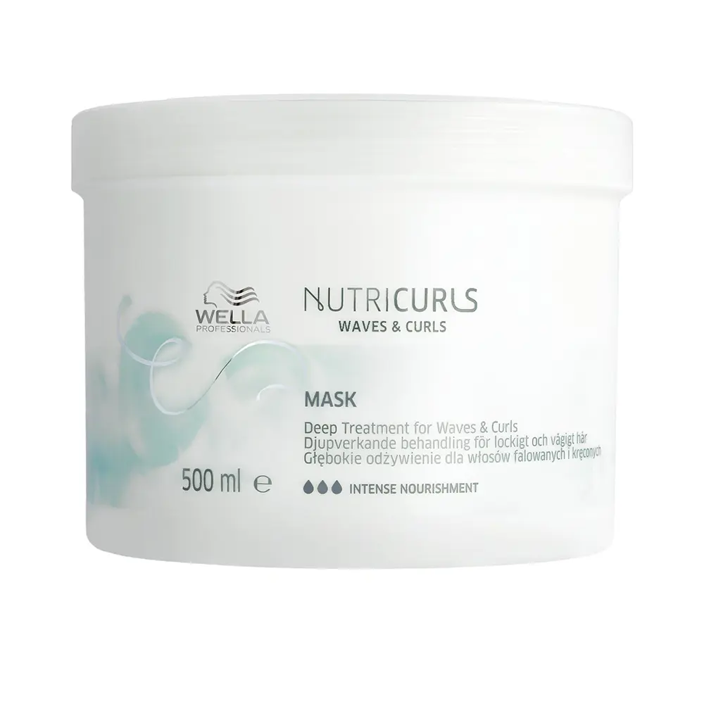 

Маска для волос Nutricurls mascarilla cabello con rizos y ondas Wella Professionals, 500 мл.