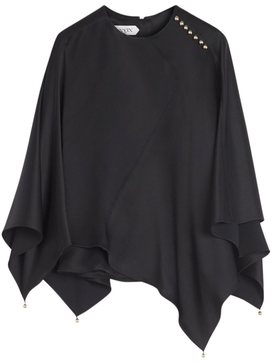 

Lanvin асимметричный верх, черный