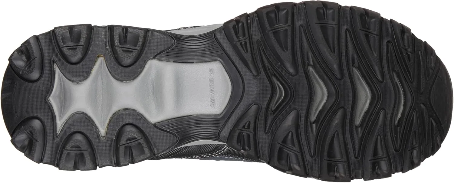 Мужские кроссовки Skechers Sport Afterburn Memory Foam Lace, серый — фото 2
