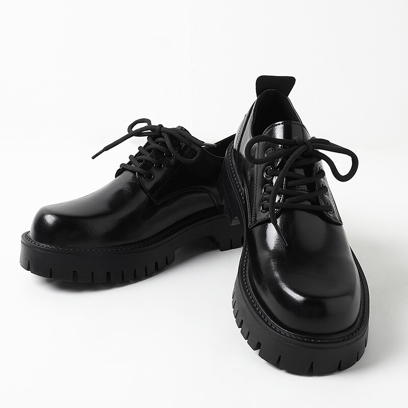

Туфли мужские Men"s Casual Men Low-Top Mo Xu, цвет Black Fleece-Lined