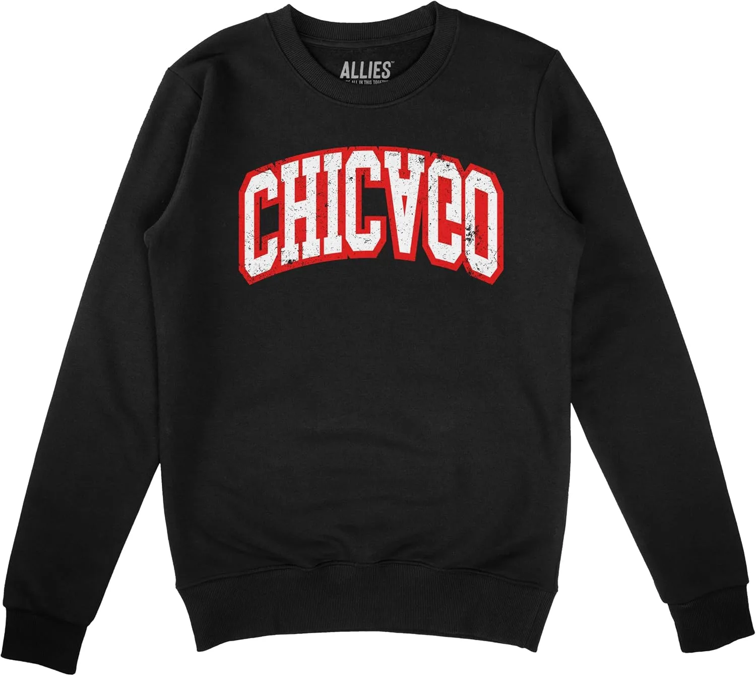 

Чикаго свитшот | винтажный спортивный флис для мужчин Allies