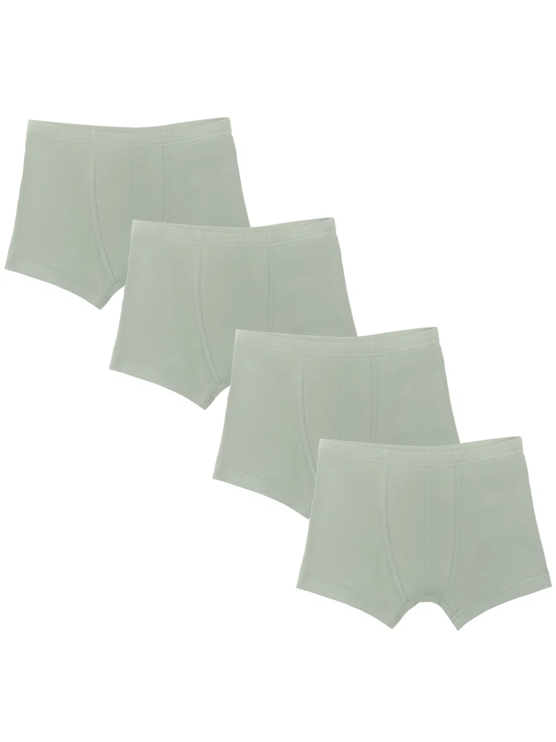 Трусы Albero Natur Bio-Baumwoll-Jungen Retroshorts-4er Pack зеленого цвета