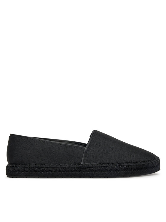 Эспадрильи Flat Espadrille - Jacq HW0HW02467 Calvin Klein, черный