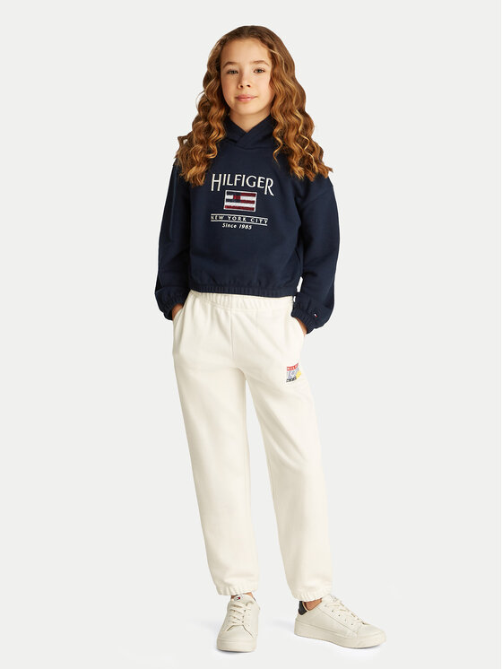 Толстовка обычного кроя KG0KG08558 D Tommy Hilfiger, синий — фото 2