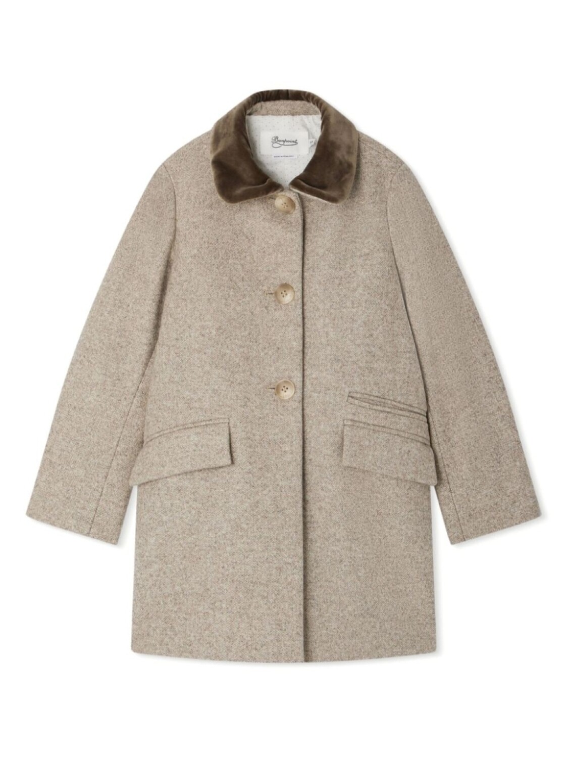 

Bonpoint пальто Manteau Ginette, нейтральный цвет
