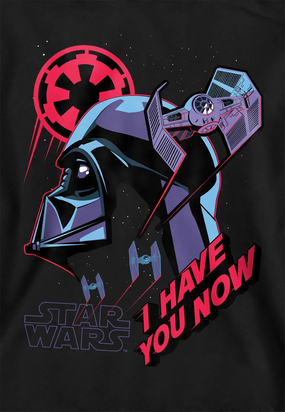 Детский худи Star Wars I Have You Now, черный, Disney, черный — фото 2