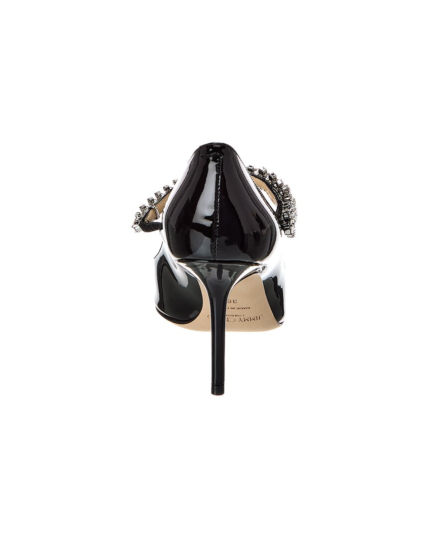 Jimmy Choo Bing 85 Patent Pump, черный — фото 3
