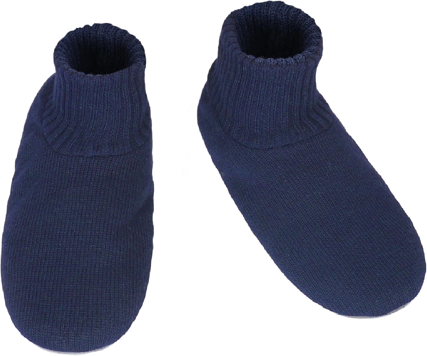 

Домашние тапочки-носки Panda Bros, мягкие, уютные, толстые, с противоскользящей подошвой, для мужчин, темно-синий