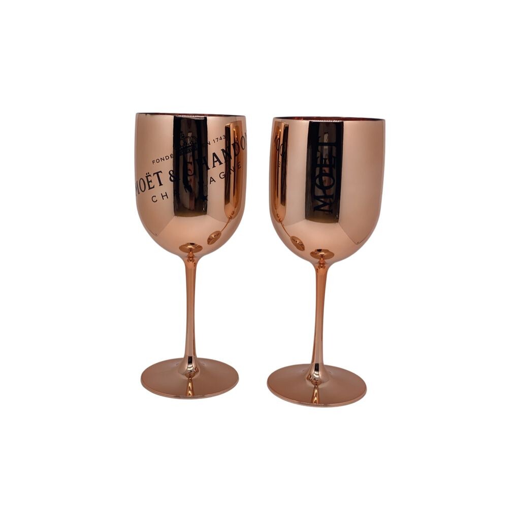 

Бокалы для шампанского Moët & Chandon, 2 медных Moet & Chandon