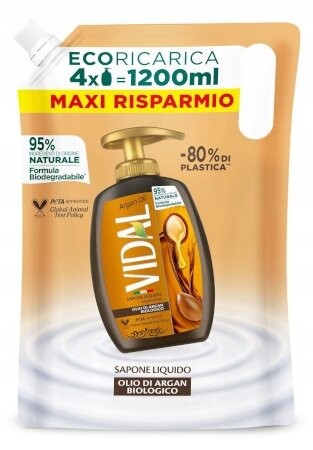 

Жидкое мыло с аргановым маслом, 1,2л Vidal