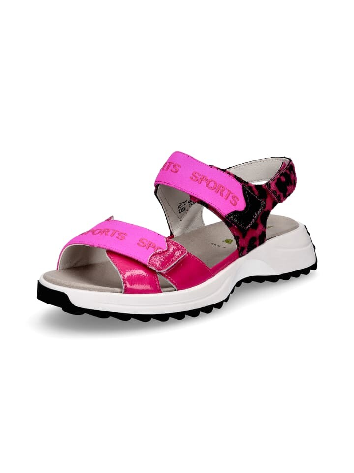 

Классические босоножки WALDLÄUFER, цвет pink leo lack