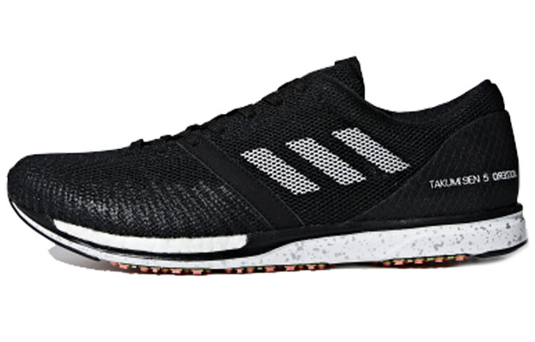 

Кроссовки Adizero Series для бега мужские с низким верхом черного/белого цвета Adidas