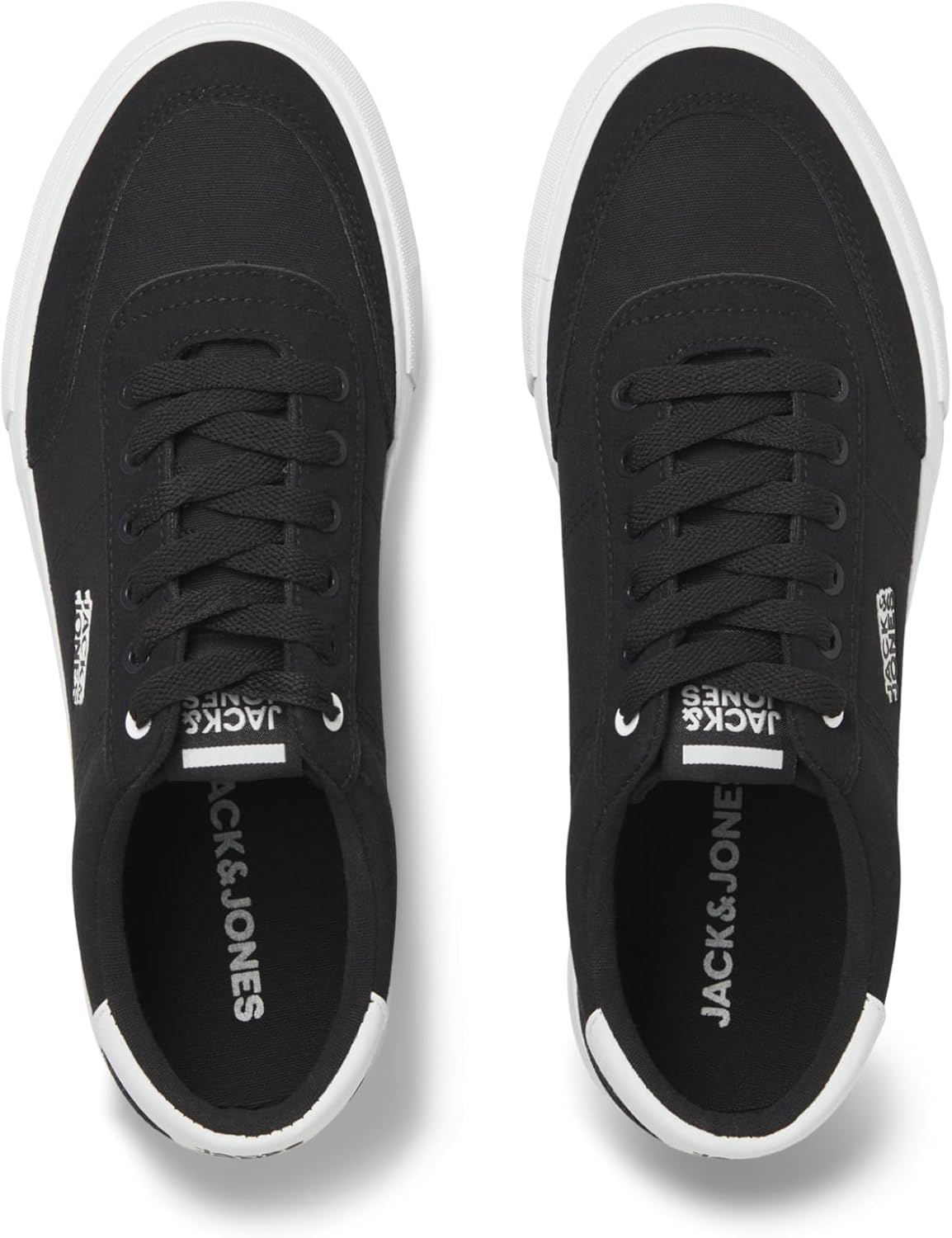 Кроссовки JACK JONES Men's Smart Casual Jfwrob Canvas Combo Jack & Jones, Charcoal — фото 2