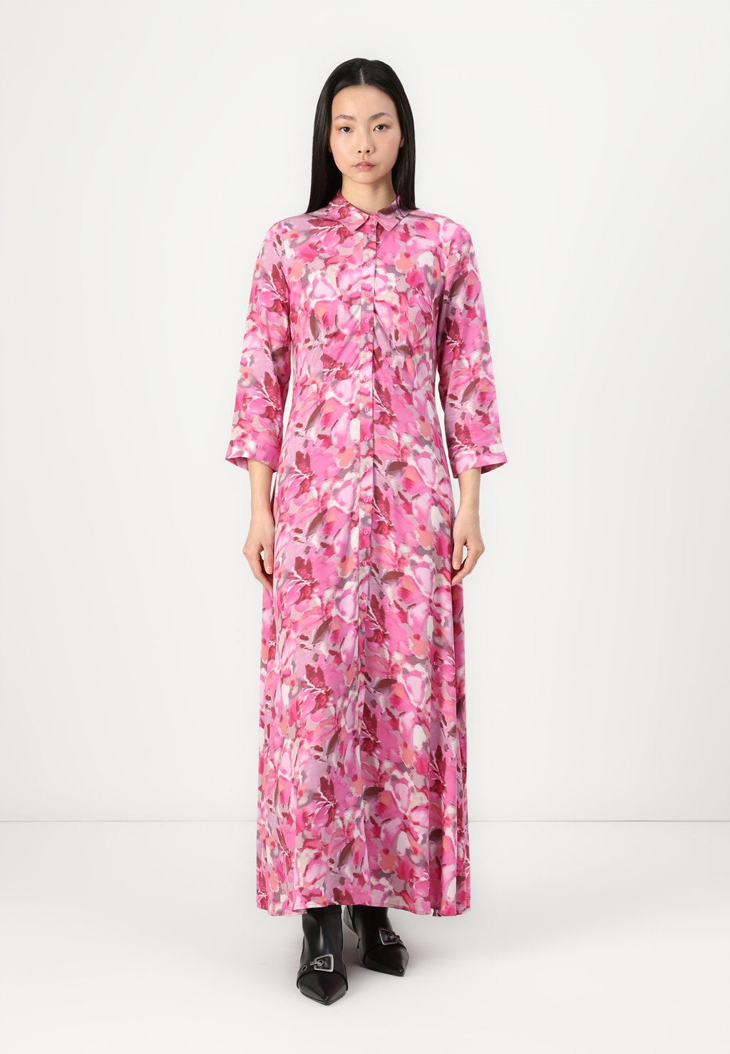 

Платье-рубашка YASSAVANNA LONG SHIRT DRESS YAS, розовый